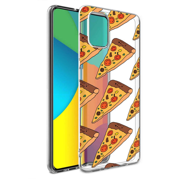 Pizza Print Slim Cover For Samsung Galaxy A (A42, A35, A25, A15, A11, A03S), Print in USA