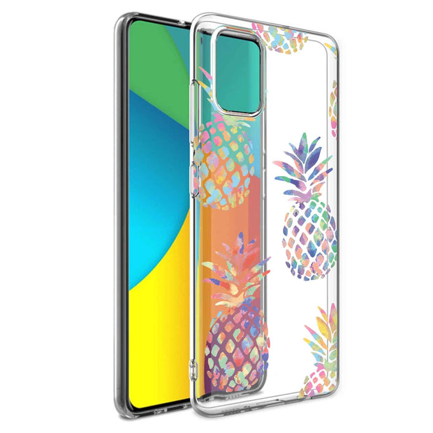 Pineapple Print Slim Cover For Samsung Galaxy A (A42, A35, A25, A15, A11, A03S), Print in USA