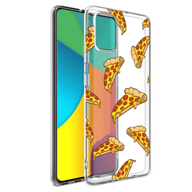 Yummy Pizza Print Slim Cover For Samsung Galaxy A (A42, A35, A25, A15, A11, A03S), Print in USA