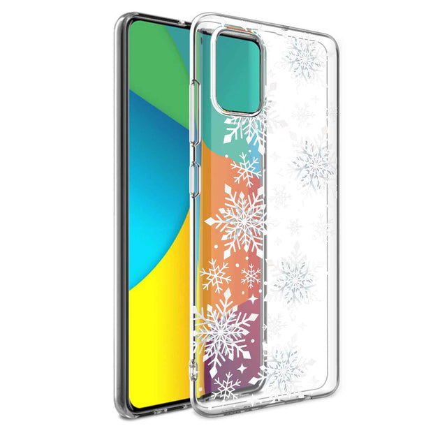 Snowflake 2 Print Slim Cover For Samsung Galaxy A (A42, A35, A25, A15, A11, A03S), Print in USA