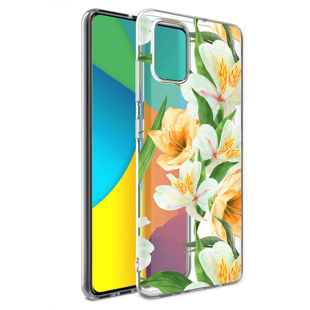 Flower 10 Print Slim Cover For Samsung Galaxy A (A42, A35, A25, A15, A11, A03S), Print in USA