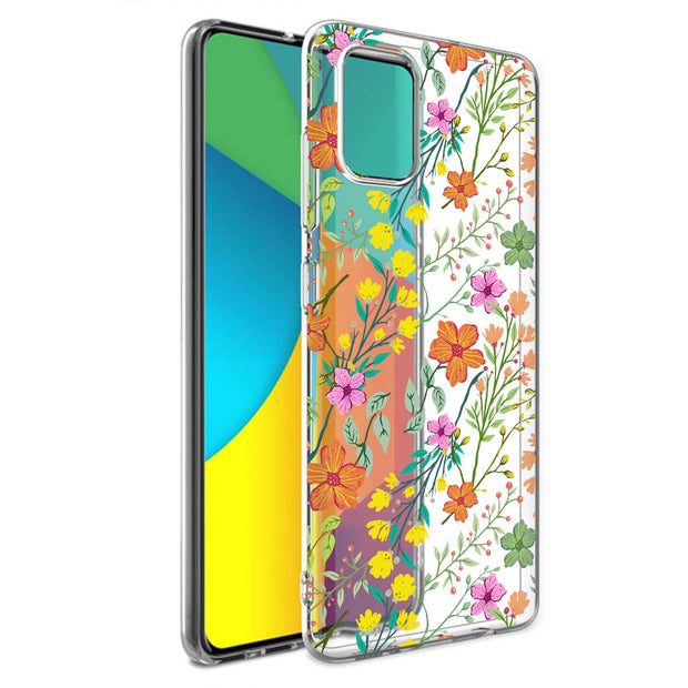 Flower 20 Print Slim Cover For Samsung Galaxy A (A42, A35, A25, A15, A11, A03S), Print in USA