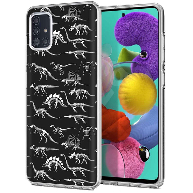 Dinosaur 3 Print Slim Cover For Samsung Galaxy A (A42, A35, A25, A15, A11, A03S), Print in USA