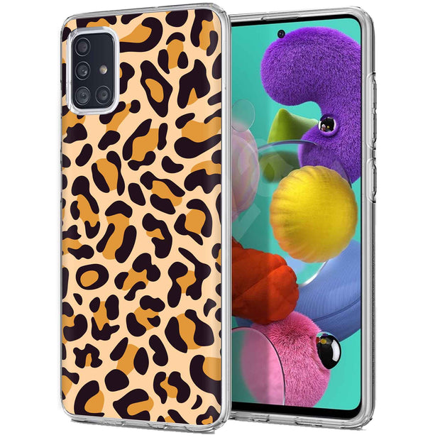 Leopard 2 Print Slim Cover For Samsung Galaxy A (A42, A35, A25, A15, A11, A03S), Print in USA