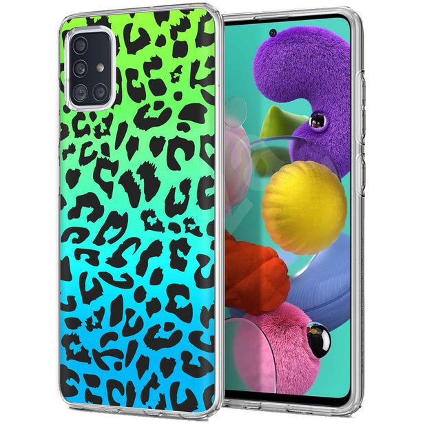 Cool Leopard Print Slim Cover For Samsung Galaxy A (A42, A35, A25, A15, A11, A03S), Print in USA