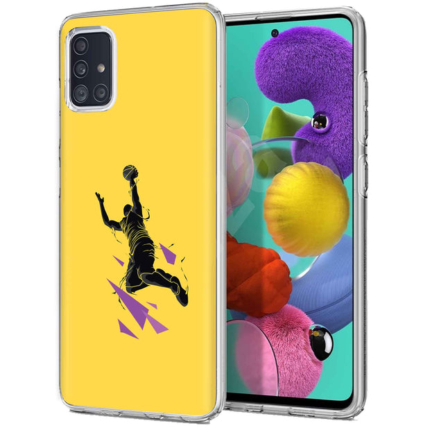 Kobe Basket 2 Print Slim Cover For Samsung Galaxy A (A42, A35, A25, A15, A11, A03S), Print in USA