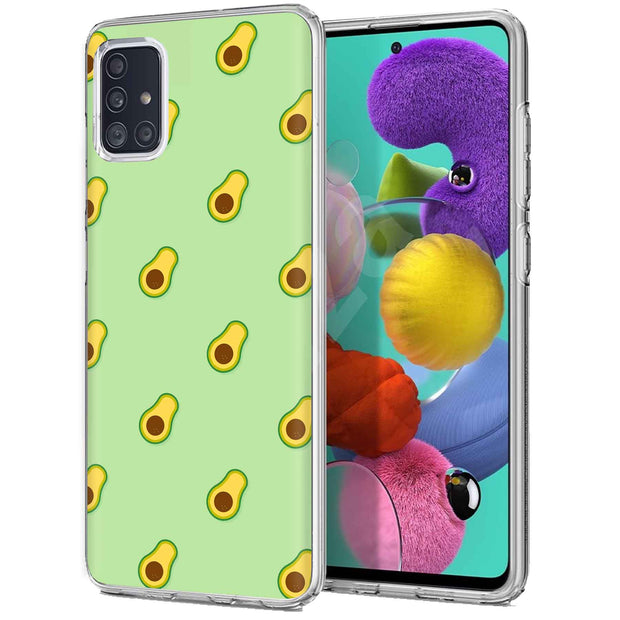 Avocado Print Slim Cover For Samsung Galaxy A (A42, A35, A25, A15, A11, A03S), Print in USA