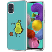 Funny Avocado 2 Print Slim Cover For Samsung Galaxy A (A42, A35, A25, A15, A11, A03S), Print in USA