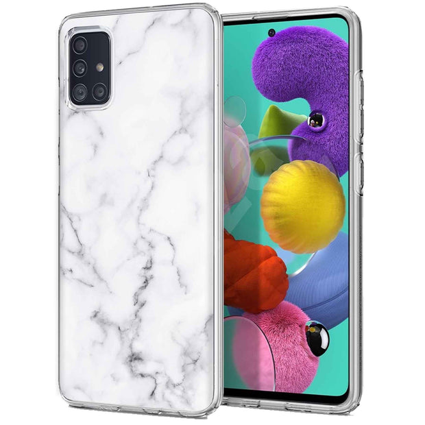Black Marble 2 Print Slim Cover For Samsung Galaxy A (A42, A35, A25, A15, A11, A03S), Print in USA