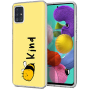 Bee Kind Print Slim Cover For Samsung Galaxy A (A42, A35, A25, A15, A11, A03S), Print in USA