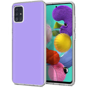 Lavender Purple Print Slim Cover For Samsung Galaxy A (A42, A35, A25, A15, A11, A03S), Print in USA