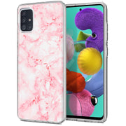 Glossy Marble Print Slim Cover For Samsung Galaxy A (A42, A35, A25, A15, A11, A03S), Print in USA