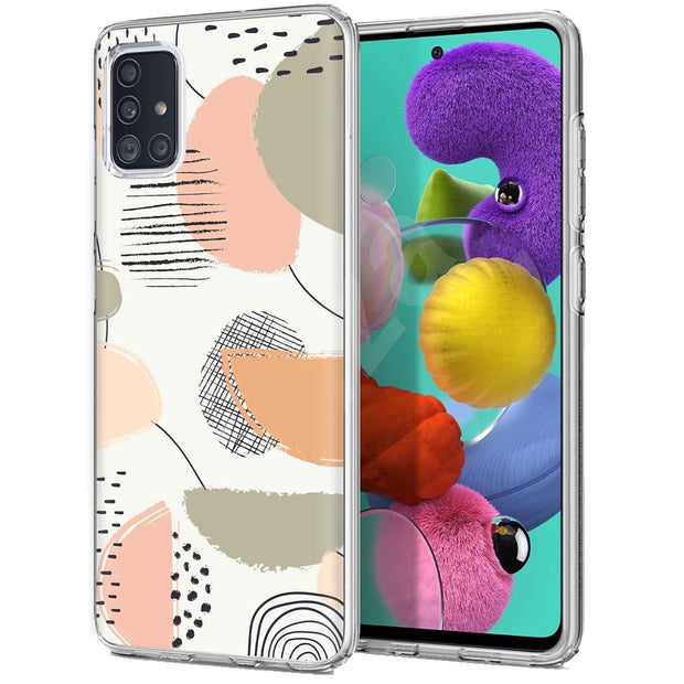 Abstract Modern Print Slim Cover For Samsung Galaxy A (A42, A35, A25, A15, A11, A03S), Print in USA