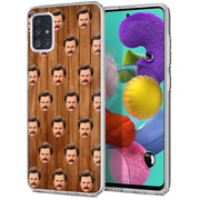 Ron Swanson Print Slim Cover For Samsung Galaxy A (A42, A35, A25, A15, A11, A03S), Print in USA