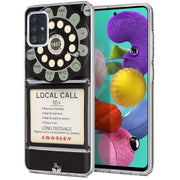 Retro Payphone Print Slim Cover For Samsung Galaxy A (A42, A35, A25, A15, A11, A03S), Print in USA