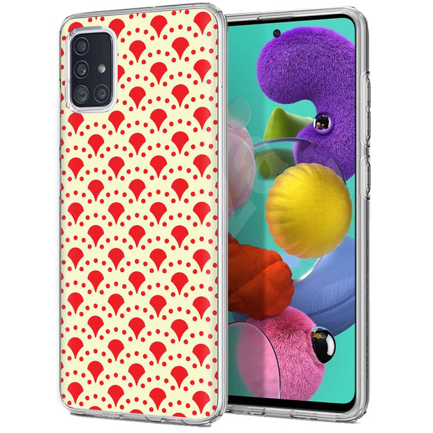 Floral 07 Print Slim Cover For Samsung Galaxy A (A42, A35, A25, A15, A11, A03S), Print in USA