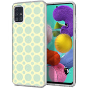 Turtle Circle Print Slim Cover For Samsung Galaxy A (A42, A35, A25, A15, A11, A03S), Print in USA