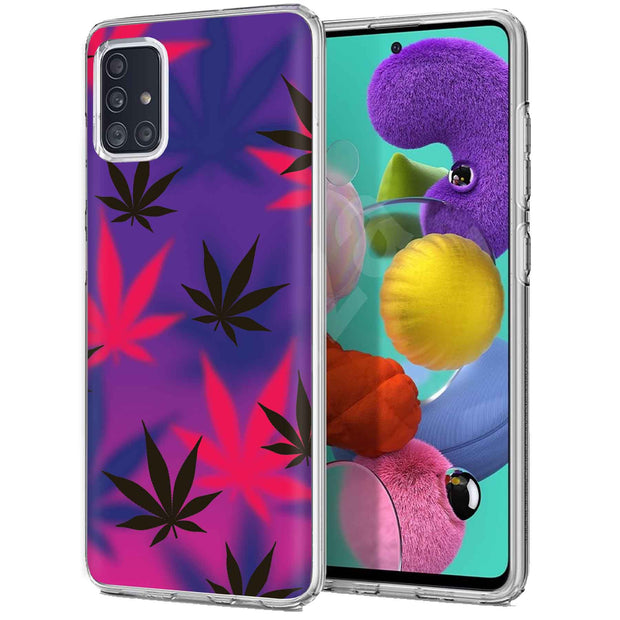 Marijuana 1 Print Slim Cover For Samsung Galaxy A (A42, A35, A25, A15, A11, A03S), Print in USA