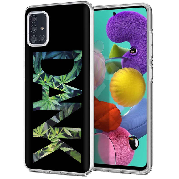 Dank Weed Print Slim Cover For Samsung Galaxy A (A42, A35, A25, A15, A11, A03S), Print in USA