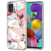 Marble Flower Print Slim Cover For Samsung Galaxy A (A42, A35, A25, A15, A11, A03S), Print in USA