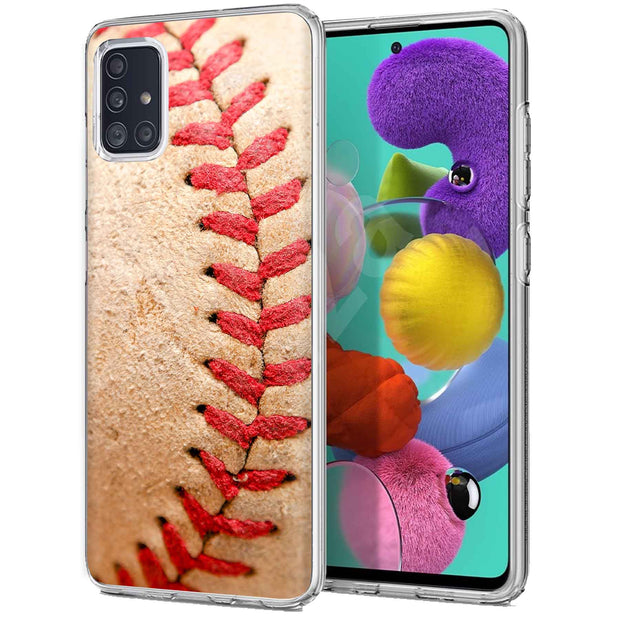 Baseball 2 Print Slim Cover For Samsung Galaxy A (A42, A35, A25, A15, A11, A03S), Print in USA