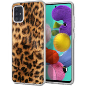 Leopard Skin Print Slim Cover For Samsung Galaxy A (A42, A35, A25, A15, A11, A03S), Print in USA