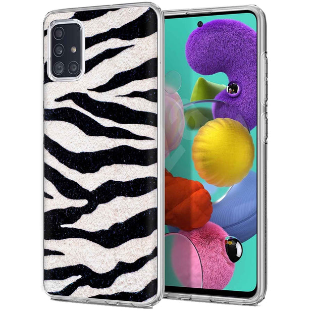 Zebra Stripe 1 Print Slim Cover For Samsung Galaxy A (A42, A35, A25, A15, A11, A03S), Print in USA