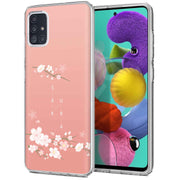 Cherry Blossom Print Slim Cover For Samsung Galaxy A (A42, A35, A25, A15, A11, A03S), Print in USA