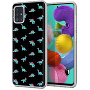 Dinosaurs Shape Print Slim Cover For Samsung Galaxy A (A42, A35, A25, A15, A11, A03S), Print in USA