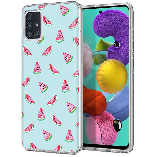 Watermelon 01 Print Slim Cover For Samsung Galaxy A (A42, A35, A25, A15, A11, A03S), Print in USA