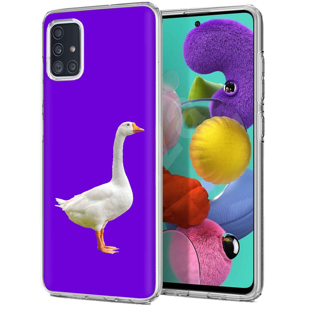 Goose Photo Print Slim Cover For Samsung Galaxy A (A42, A35, A25, A15, A11, A03S), Print in USA