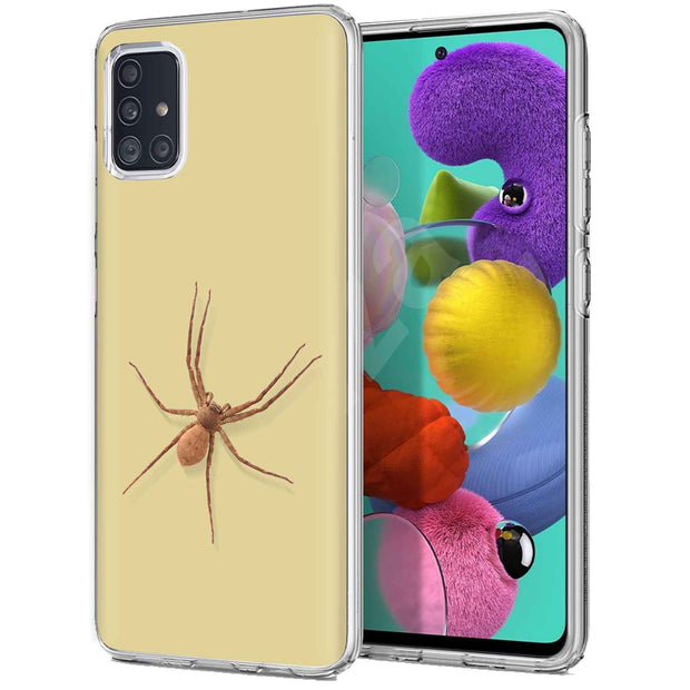 Spider Photo Print Slim Cover For Samsung Galaxy A (A42, A35, A25, A15, A11, A03S), Print in USA