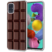 Chocolate Print Slim Cover For Samsung Galaxy A (A42, A35, A25, A15, A11, A03S), Print in USA