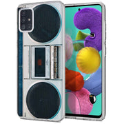 Old Radio Print Slim Cover For Samsung Galaxy A (A42, A35, A25, A15, A11, A03S), Print in USA