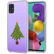 Xmas Tree Print Slim Cover For Samsung Galaxy A (A42, A35, A25, A15, A11, A03S), Print in USA