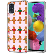 Gingerbread Man Print Slim Cover For Samsung Galaxy A (A42, A35, A25, A15, A11, A03S), Print in USA