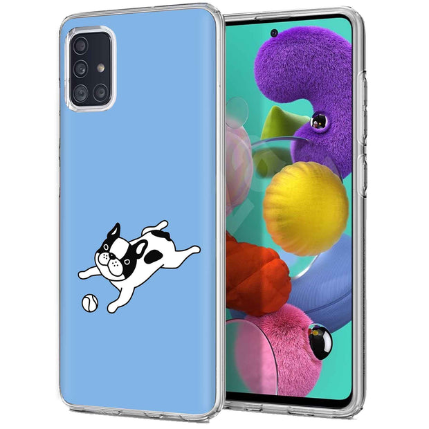 Bulldog 1 Print Slim Cover For Samsung Galaxy A (A42, A35, A25, A15, A11, A03S), Print in USA