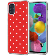 Polka Dot 1 Print Slim Cover For Samsung Galaxy A (A42, A35, A25, A15, A11, A03S), Print in USA