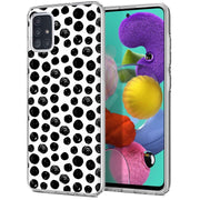 Polka Dot 8 Print Slim Cover For Samsung Galaxy A (A42, A35, A25, A15, A11, A03S), Print in USA