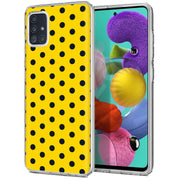 Polka Dot 9 Print Slim Cover For Samsung Galaxy A (A42, A35, A25, A15, A11, A03S), Print in USA