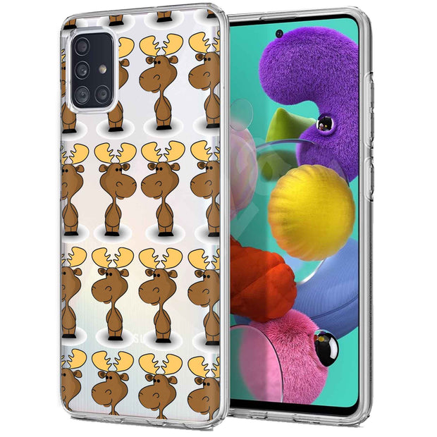 Moose One Print Slim Cover For Samsung Galaxy A (A42, A35, A25, A15, A11, A03S), Print in USA