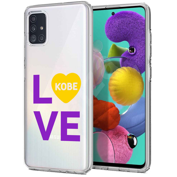 Love Kobe 3 Print Slim Cover For Samsung Galaxy A (A42, A35, A25, A15, A11, A03S), Print in USA