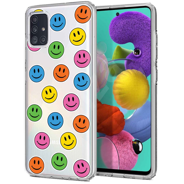 Icon Collage Print Slim Cover For Samsung Galaxy A (A42, A35, A25, A15, A11, A03S), Print in USA