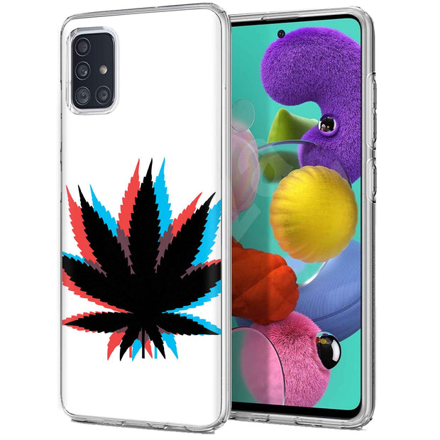 Weed 3D  Print Slim Cover For Samsung Galaxy A (A42, A35, A25, A15, A11, A03S), Print in USA