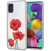 Flower 16 Print Slim Cover For Samsung Galaxy A (A42, A35, A25, A15, A11, A03S), Print in USA