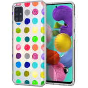 Polka Dot 15 Print Slim Cover For Samsung Galaxy A (A42, A35, A25, A15, A11, A03S), Print in USA