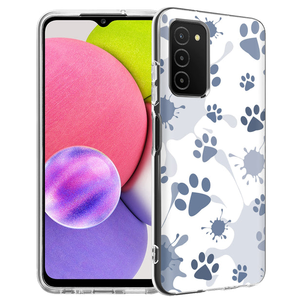 Paw Color 3 Print Slim Cover For Samsung Galaxy A (A42, A35, A25, A15, A11, A03S), Print in USA