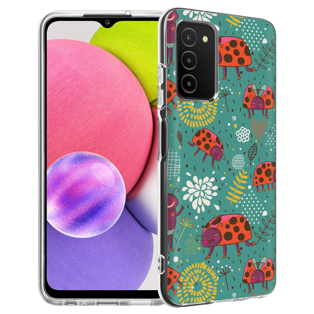 Ladybugs 1 Print Slim Cover For Samsung Galaxy A (A42, A35, A25, A15, A11, A03S), Print in USA