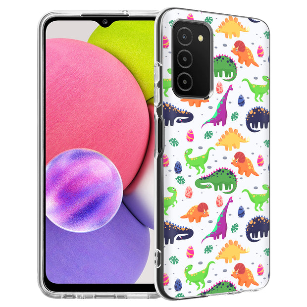 Dinosaur 7 Print Slim Cover For Samsung Galaxy A (A42, A35, A25, A15, A11, A03S), Print in USA