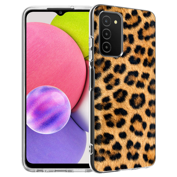 Leopard Fur 4 Print Slim Cover For Samsung Galaxy A (A42, A35, A25, A15, A11, A03S), Print in USA